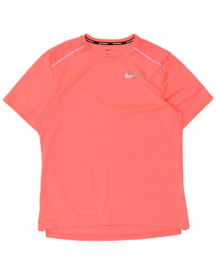 Nike Dri Fit majica kratkih rukava Srednji ružičasti poliester