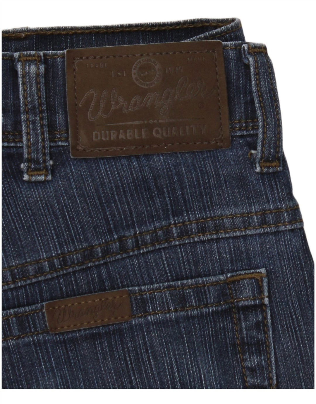 Wrangler muške ravne traperice W32 L30 plave