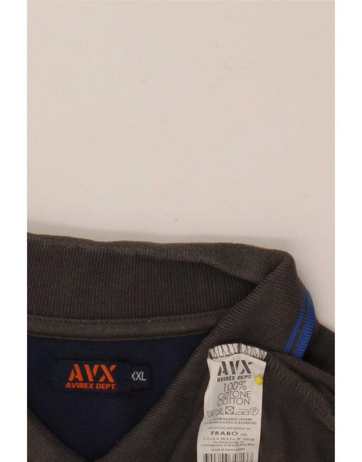 Avirex muška polo majica 2XL siva