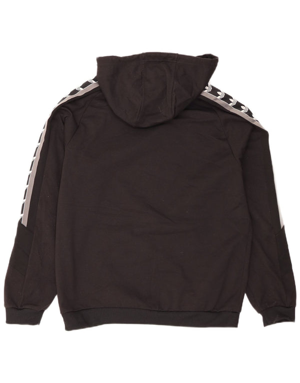 Adidas muška majica s kapuljačom s kapuljačom srednje crne boje, poliester