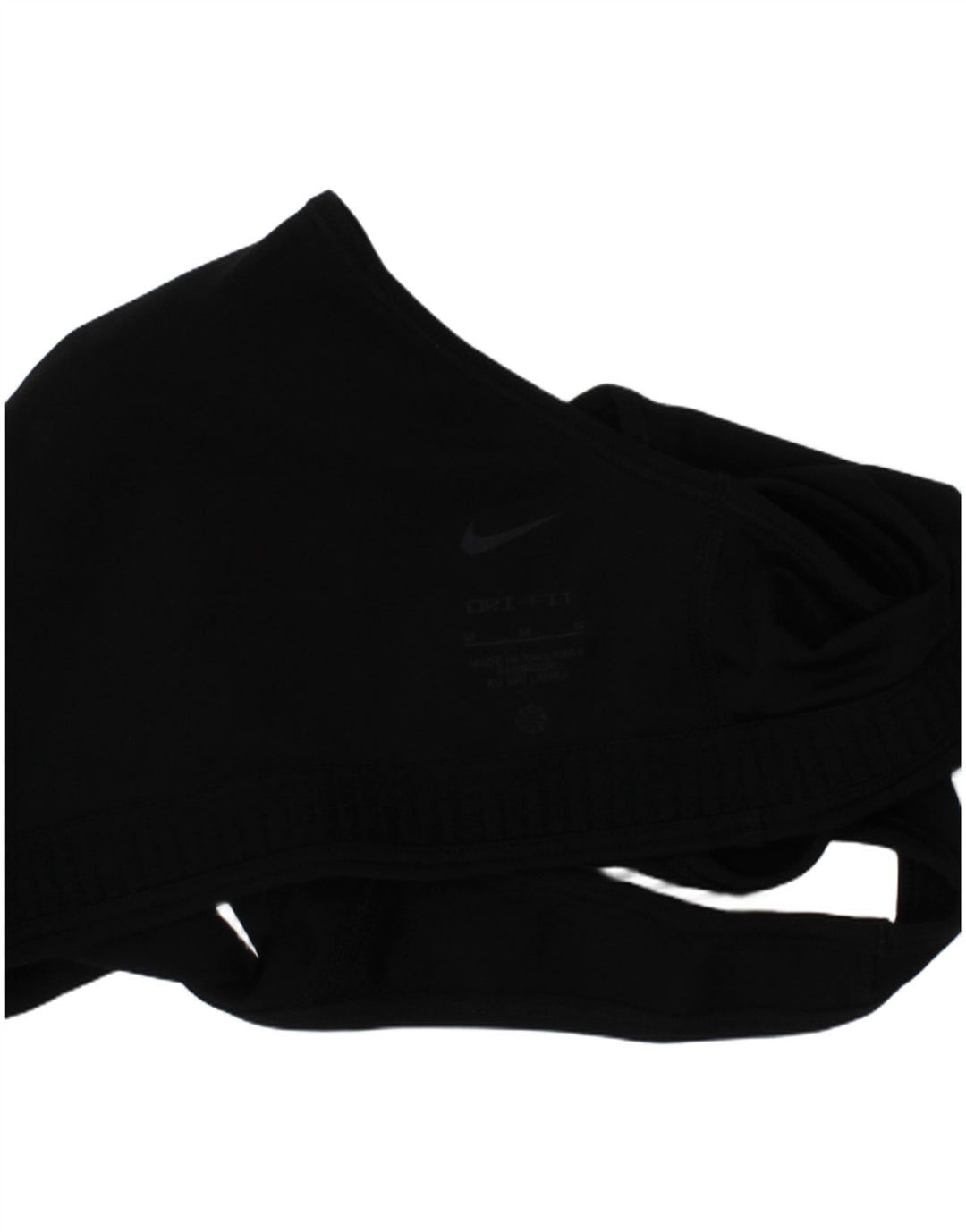 Nike ženski sportski grudnjak srednji crni sportski