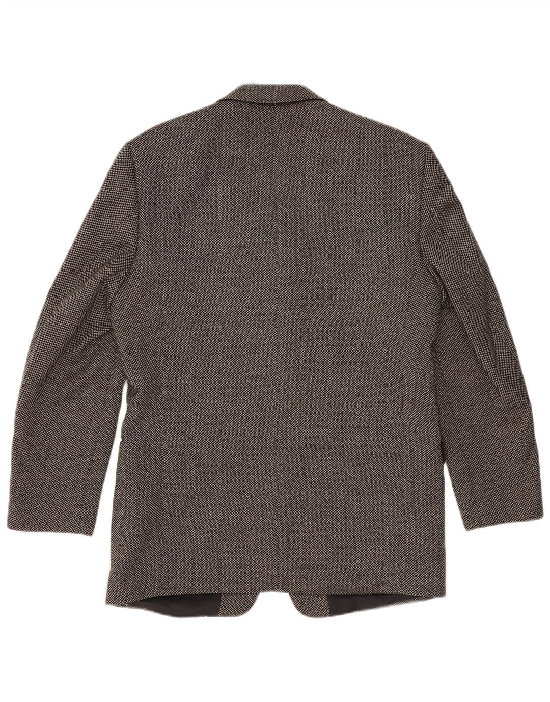 REDGREEN Muška jakna sako s 3 gumba EU 50 Vunena velika siva mrlja