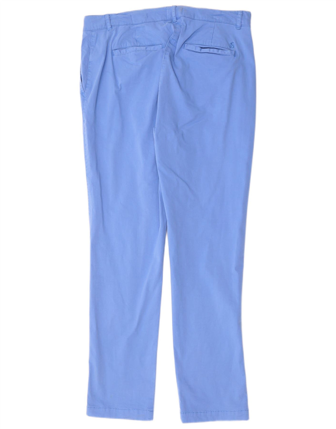 JOULES Ženske Chino hlače opuštenog kroja UK 14 Large W34 L30 Plavi pamuk