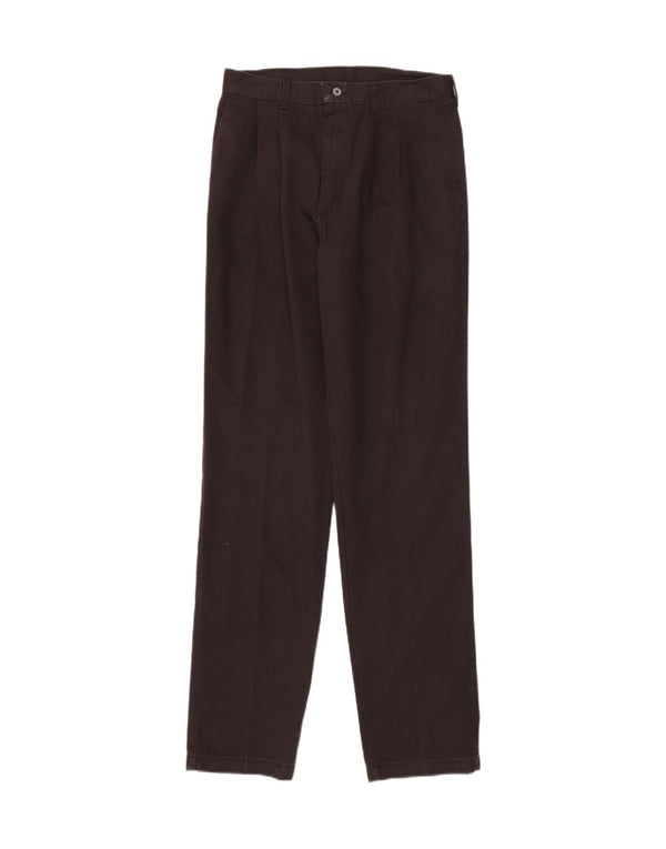 WRANGLER Muške chino hlače s klinovima W32 L36 Smeđi pamuk