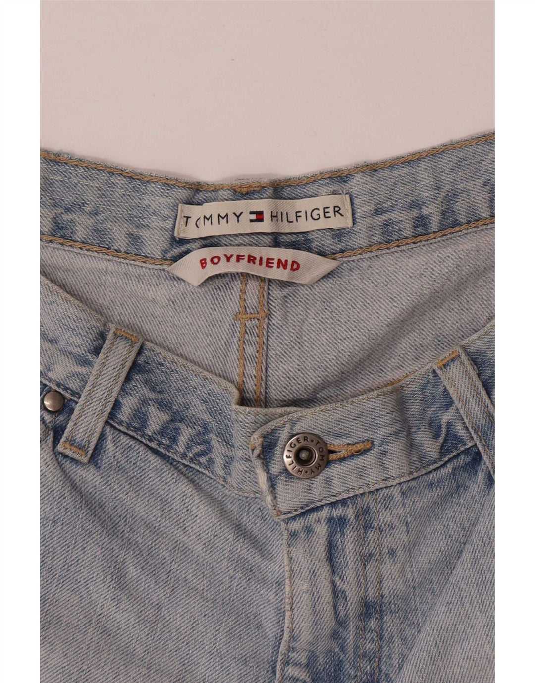Tommy Hilfiger Ženske kratke hlače od trapera W28 srednje plave