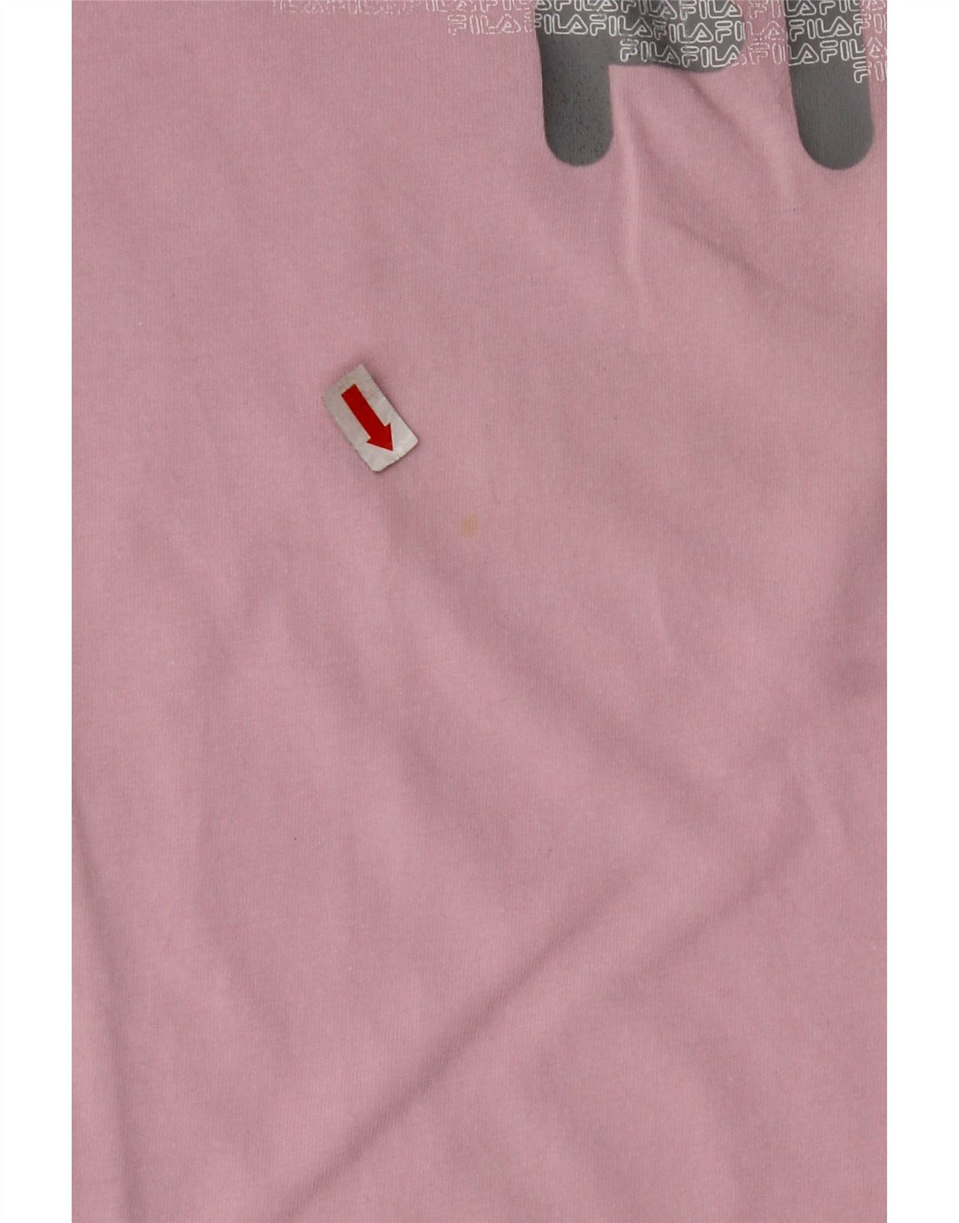 FILA ženska majica kratkih rukava s kratkim crtama UK 10 Small Pink