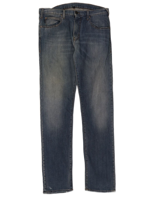 Armani Mens J45 Slim Jeans W32 L31 Plave