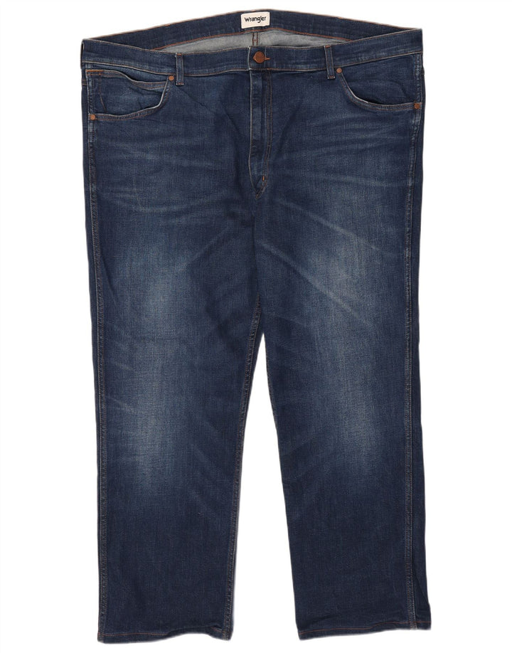 Wrangler muške ravne traperice W47 L28 tamnoplave