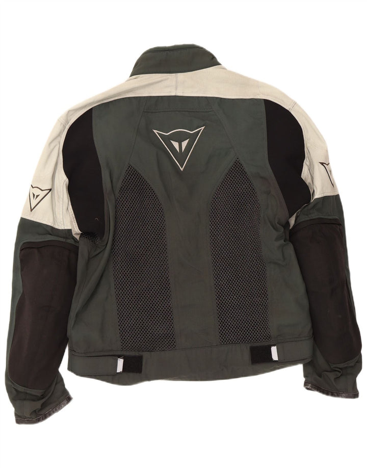 Dainese ženska trkaća jakna s grafičkim motivima EU 52 srednje sivi najlon u boji