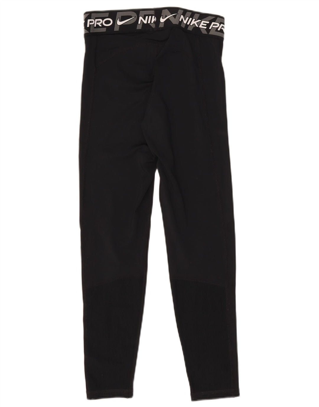 Nike Ženske Dri Fit Graphic Leggings UK 10 Male crne poliesterske