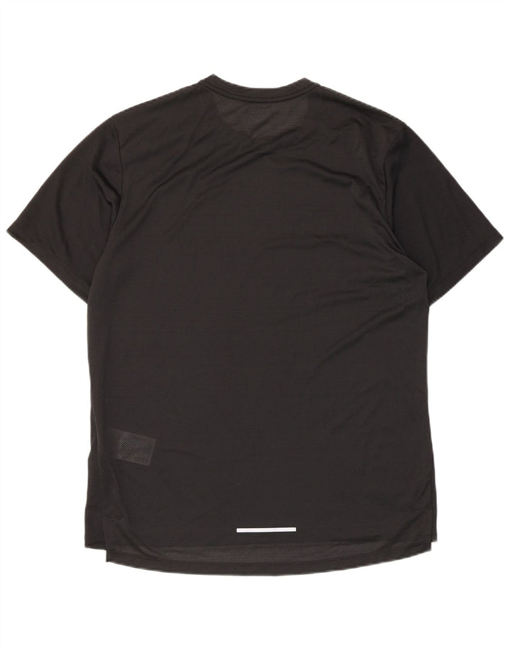 Nike Dri Fit majica kratkih rukava srednji crni poliester
