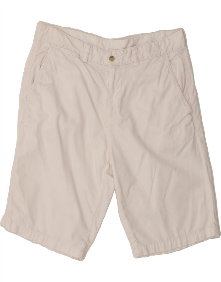 KAPPA Mens Chino Shorts IT 48 Medium W34 White Cotton Vintage Kappa and Second-Hand Kappa from Messina Hembry 