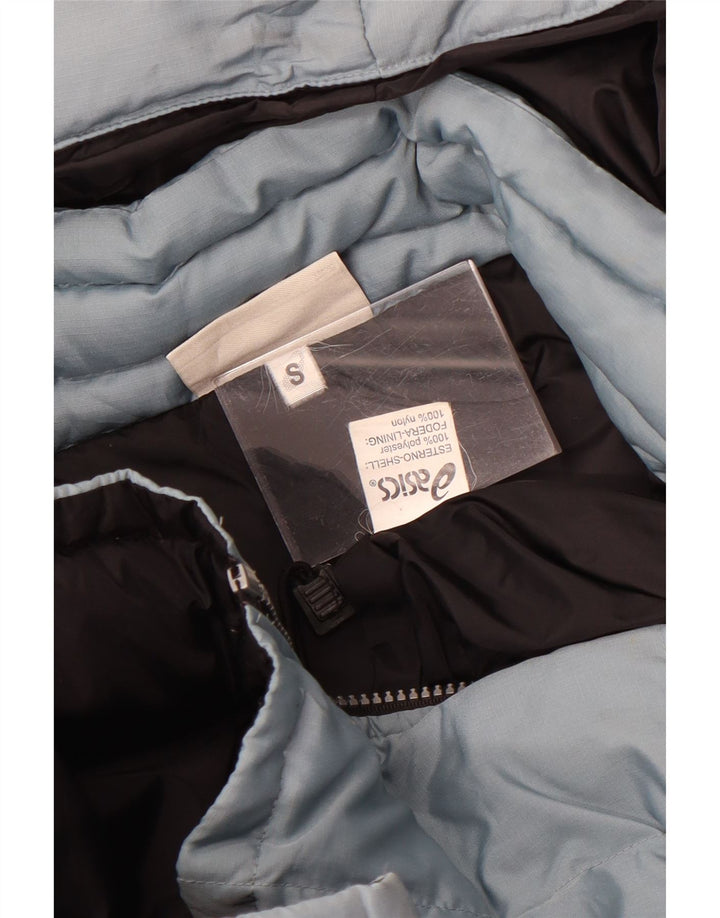 Asics muška podstavljena jakna s kapuljačom UK 36 mali plavi poliester