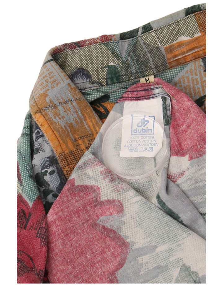 Dubin muška havajska košulja kratkih rukava s višebojnim cvjetnim uzorkom