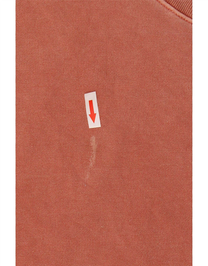 Levi's veliki ženski džemper UK 14 Srednje crveni pamuk