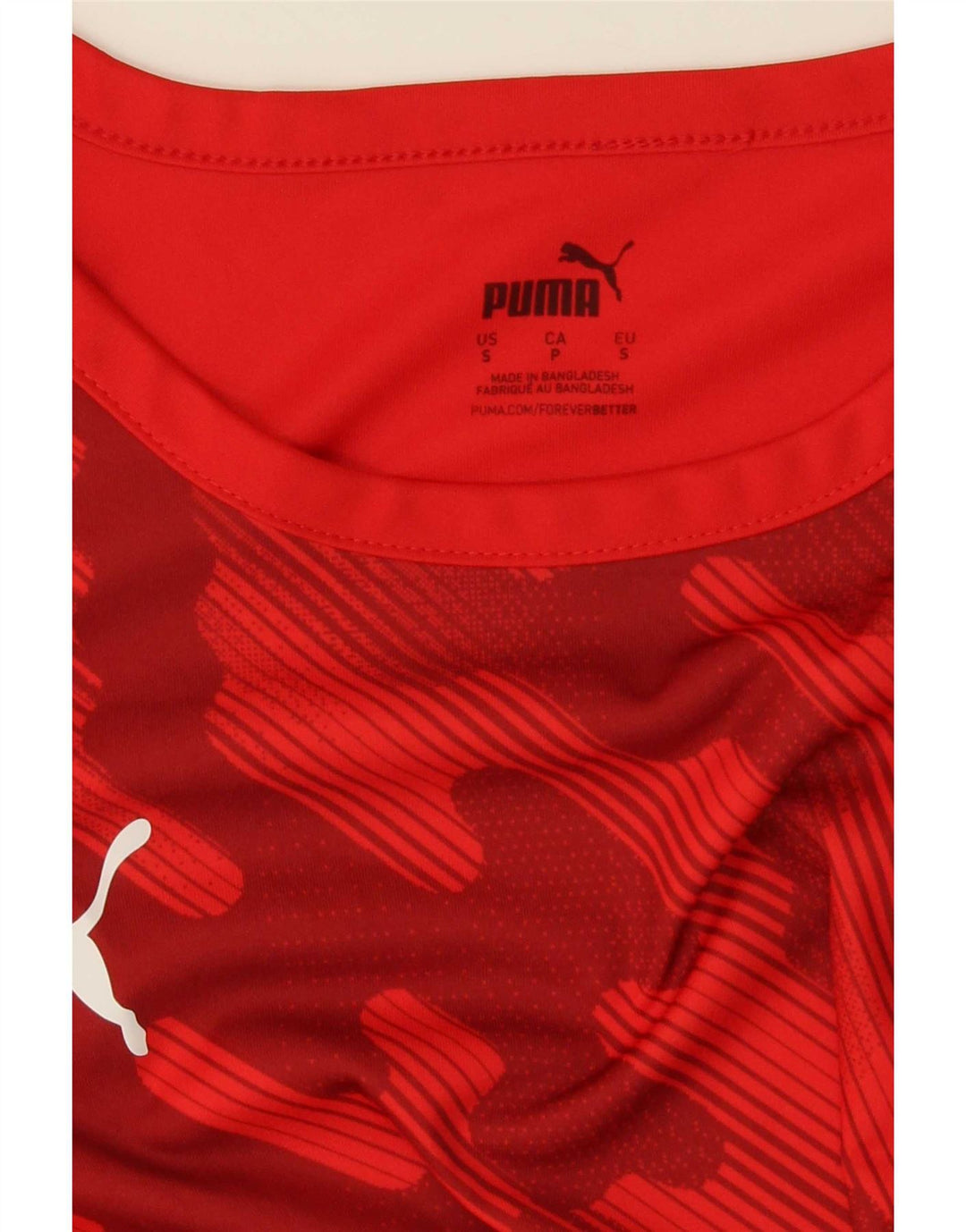 Puma muška majica s malim crvenim geometrijskim motivom