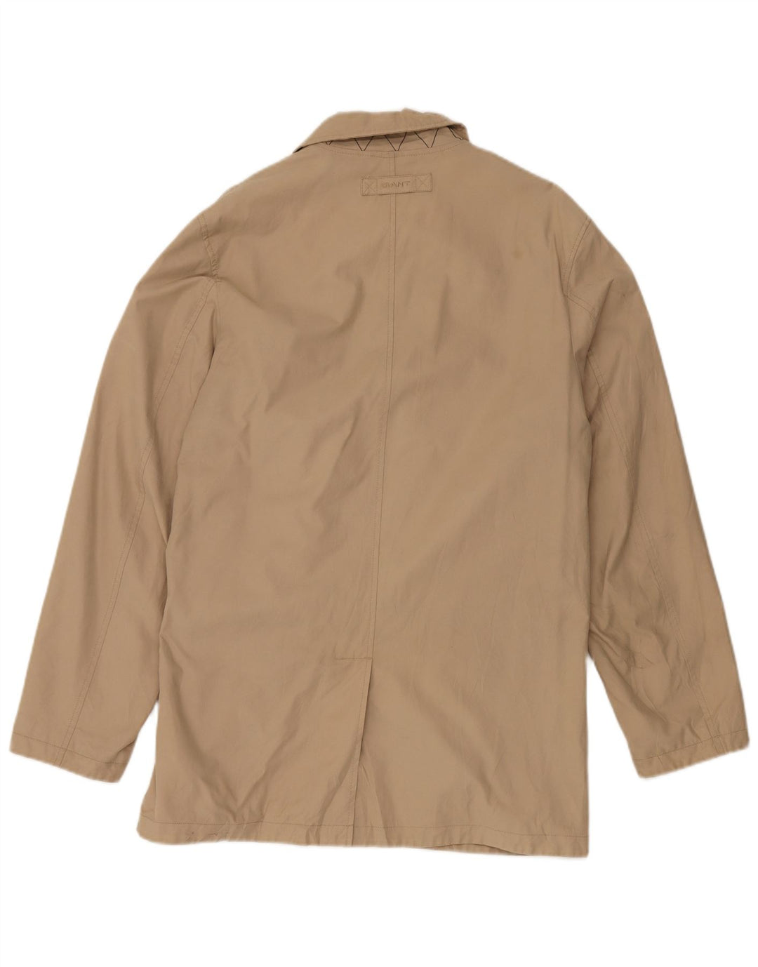 GANT Mens Overcoat UK 38 Medium Beige