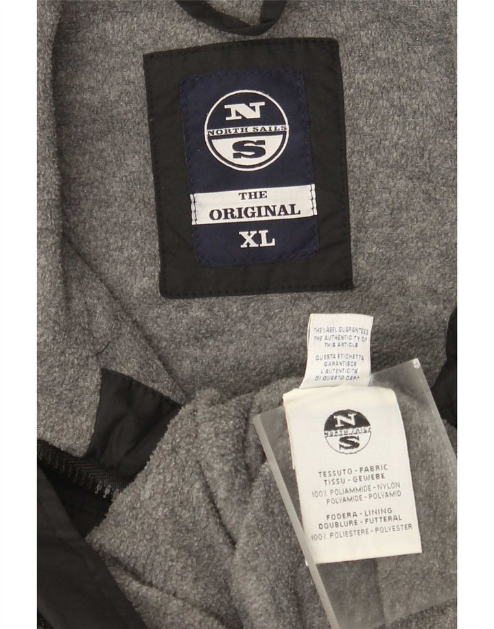 Muška bomber jakna North Sails UK 42 XL crni poliamid