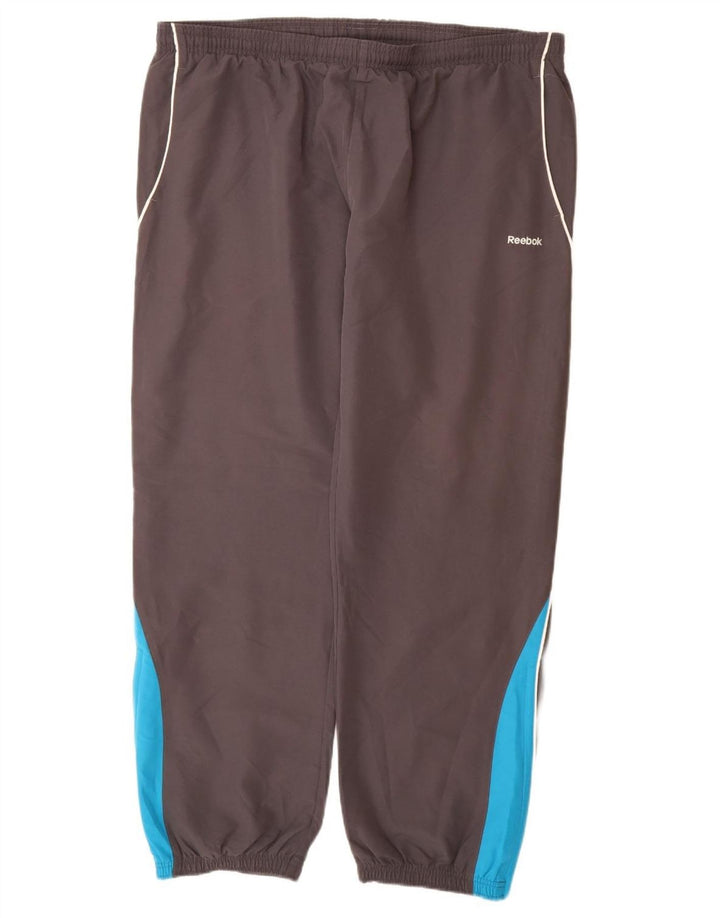 REEBOK Muška trenirka Hlače Joggers XL sivi poliester u boji