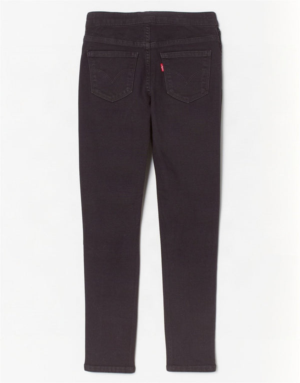 Levi's Girls Pull-On Jegging skinny traperice 7-8 godina W22 L22 crni pamuk
