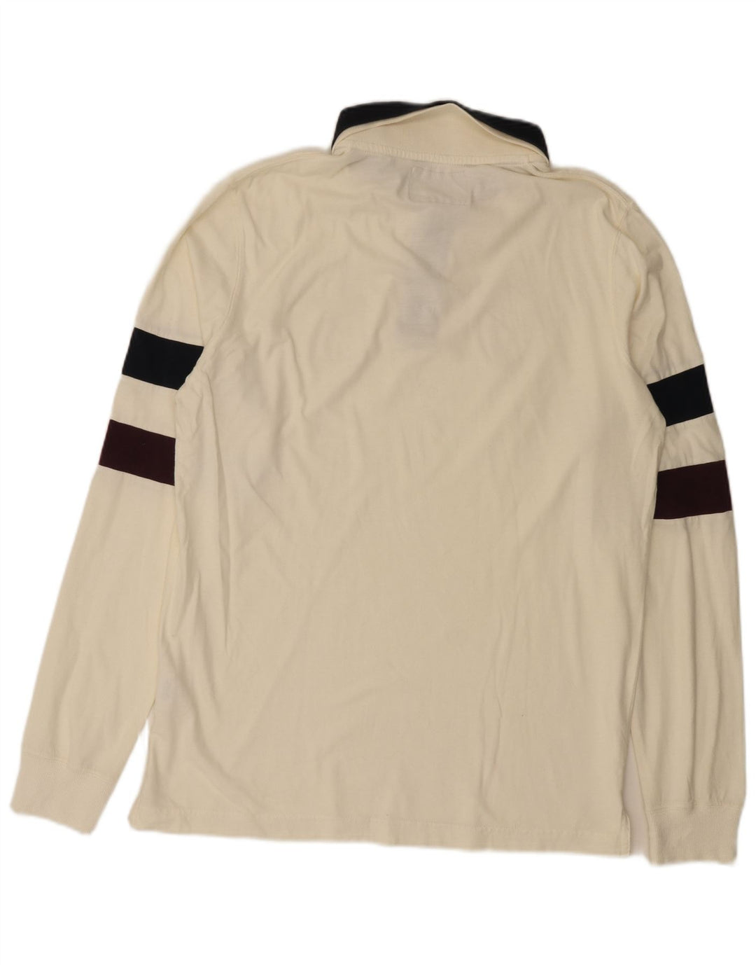 BACI & ABBRACCI Muška grafička polo majica XL Off White Colourblock