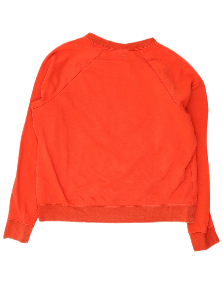 Ženska majica Nike Graphic Sweatshirt UK 14 Srednje crveni pamuk