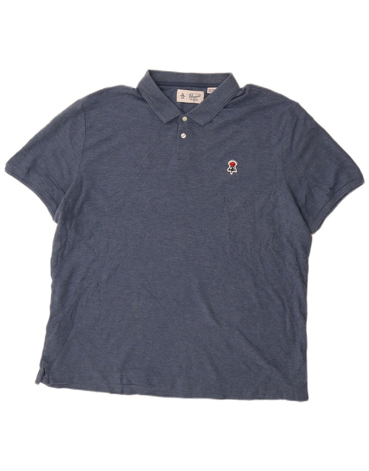 Penguin muška polo majica 2XL plavi pamuk