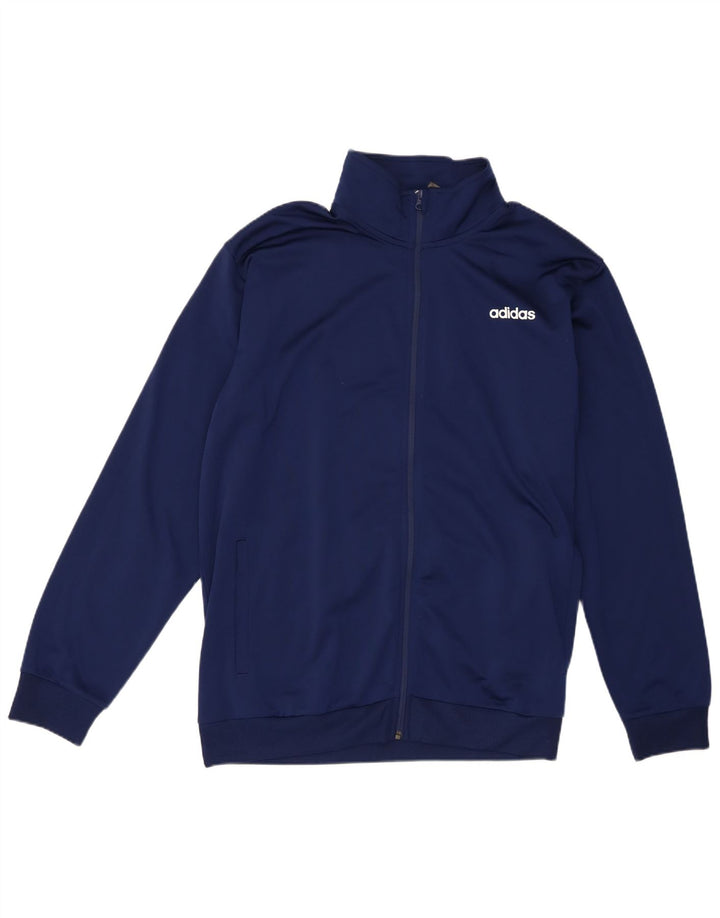 Adidas muška trenirka gornja jakna XL tamnoplavi poliester