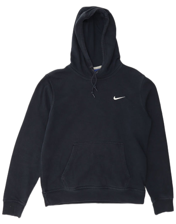 Nike Ženska majica s kapuljačom UK 14 srednje tamnoplavi pamuk