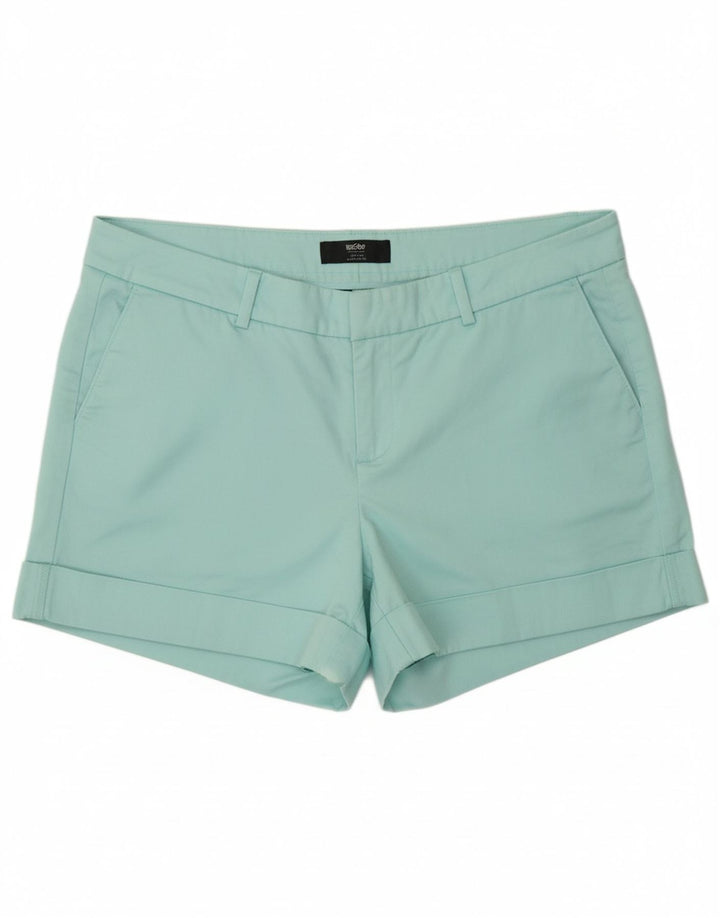 MOSSIMO Womens Casual Shorts US 16 2XL W38 Blue Cotton