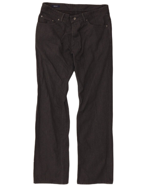 Gap ženske ravne traperice Jason Regular Fit W34 L32 sivi pamuk
