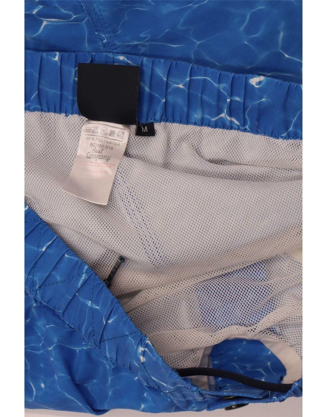 Najbolje tvrtke muške kratke hlače za kupanje Medium Blue Tie Dye poliester