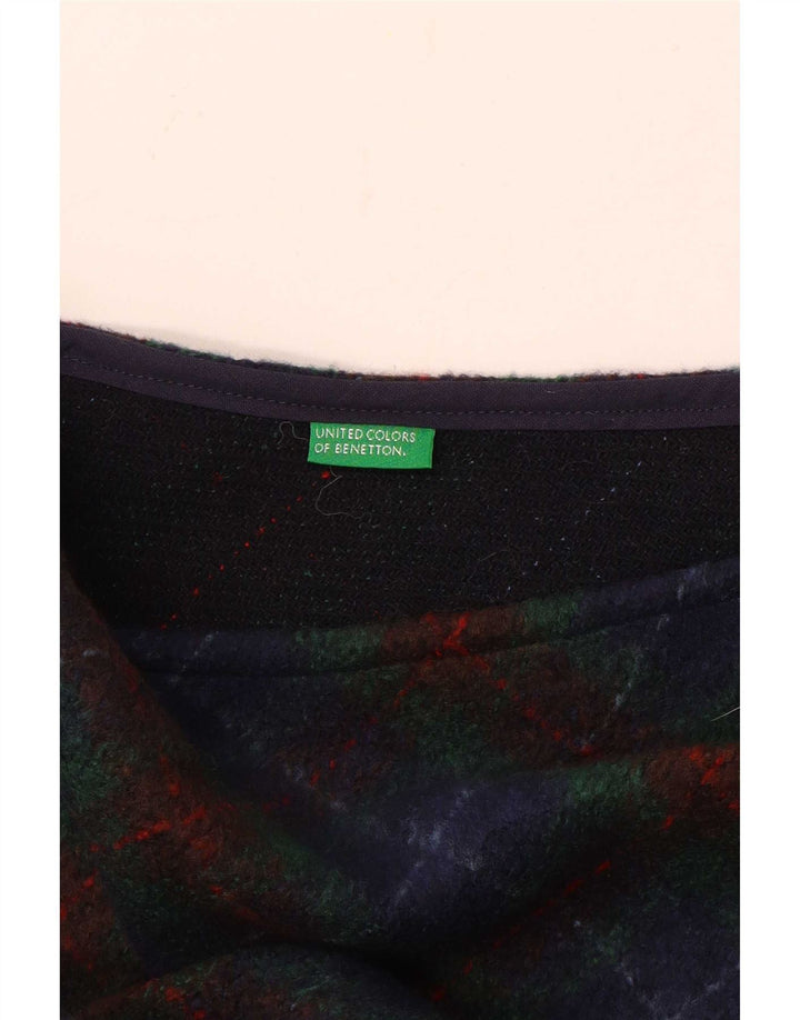 Benetton ženska maksi suknja W28 srednje plave boje