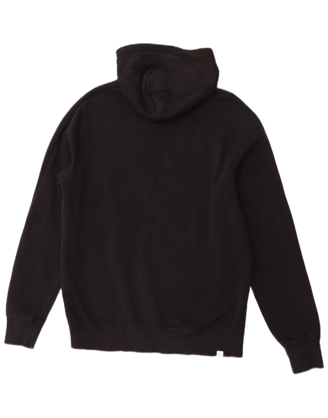 PUMA muška majica s kapuljačom s kapuljačom, srednji crni pamučni sportski