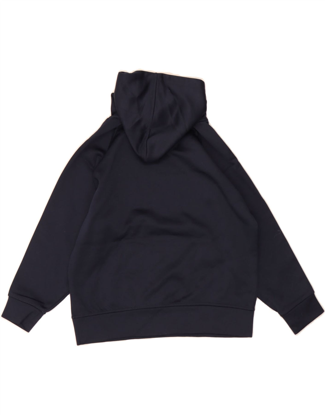 FILA Boys Graphic Hoodie Jumper 10-11 Years Medium Navy Blue Polyester Vintage Fila and Second-Hand Fila from Messina Hembry 