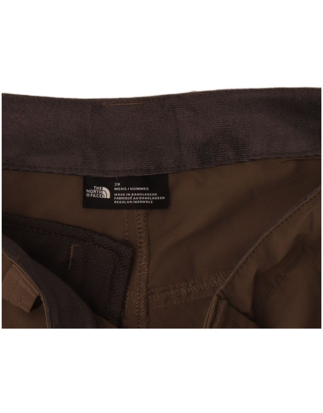 The North Face muške kargo kratke hlače W28, mali smeđi najlon
