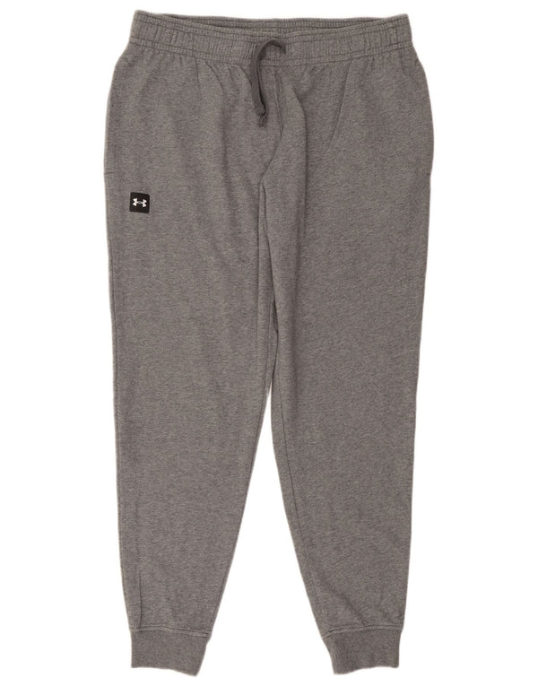 Under Armour muške trenirke Hlače Joggers XL Sivi flekasti pamuk