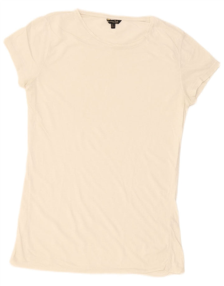 Massimo Dutti Ženska majica kratkih rukava UK 10 Small Off White