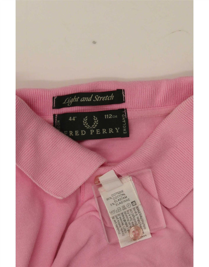 Fred Perry muška polo majica srednje ružičaste pamučne boje