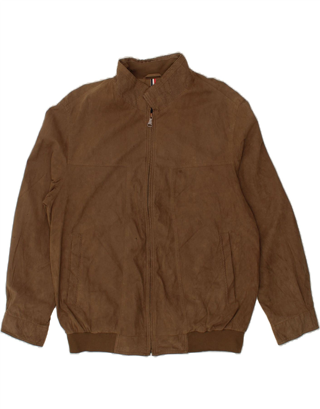 PIERRE CARDIN Muška bomber jakna IT 56 3XL smeđi poliamid