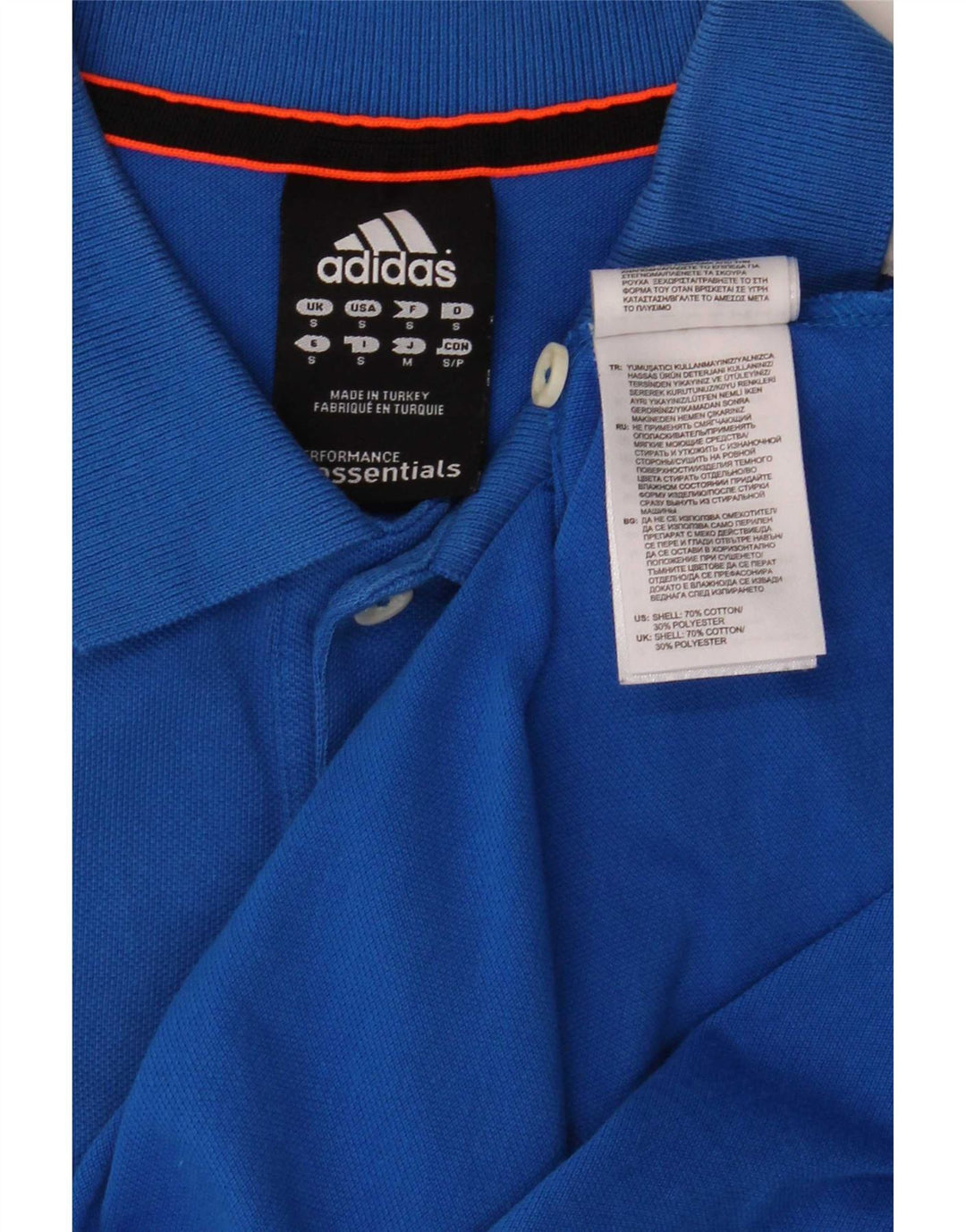 Adidas muška Climalite polo majica Mala plava pamučna