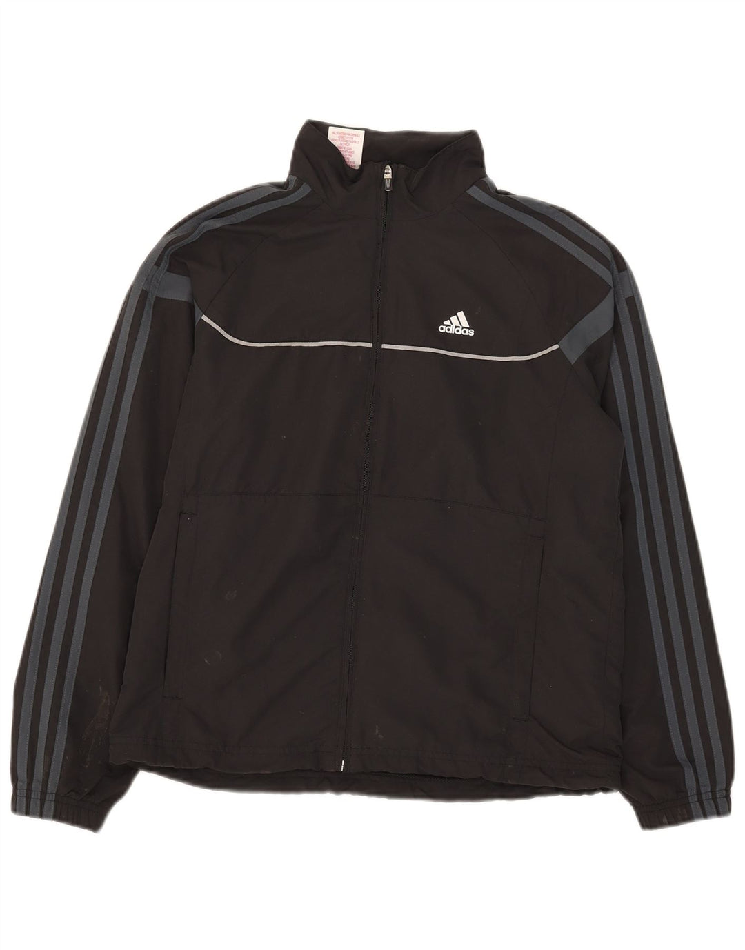 Adidas Boys Climalite Gornja jakna za trenirku 13-14 godina siva poliester