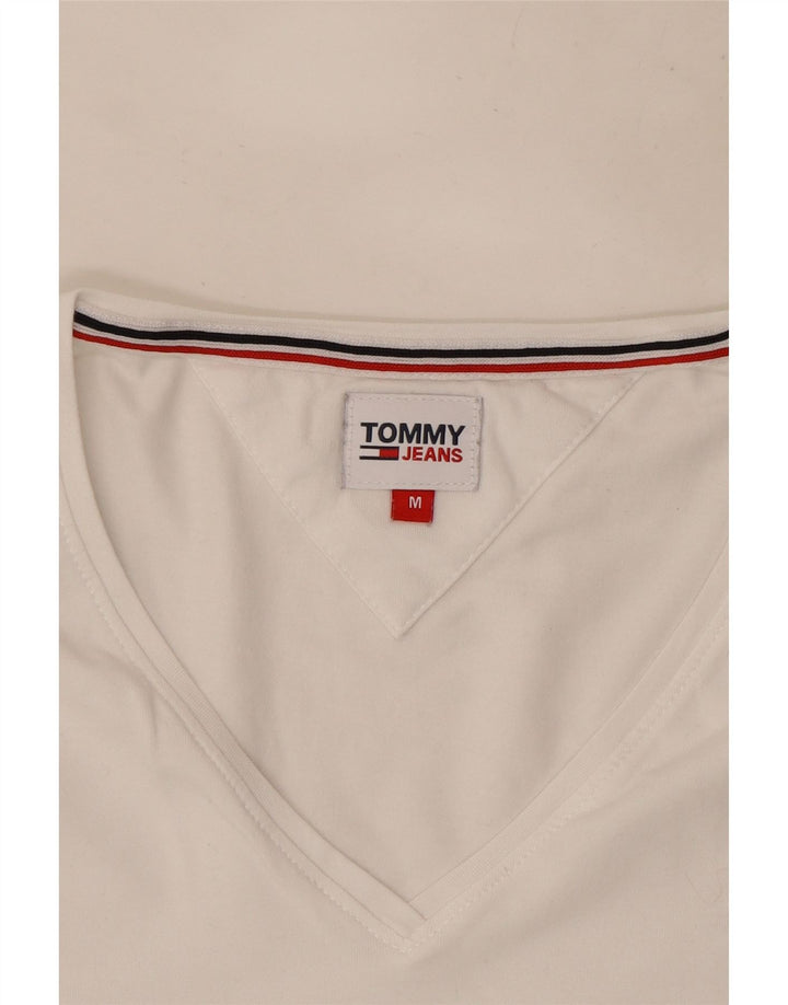 Tommy Hilfiger Ženska majica kratkih rukava UK 12 Srednje bijela