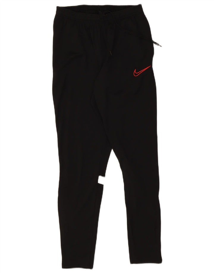 Nike muške Dri Fit hlače za trenirku srednje crne boje od poliestera