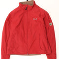 Jack Wolfskin ženska jakna vjetrovka UK 18/20 XL crvena poliester