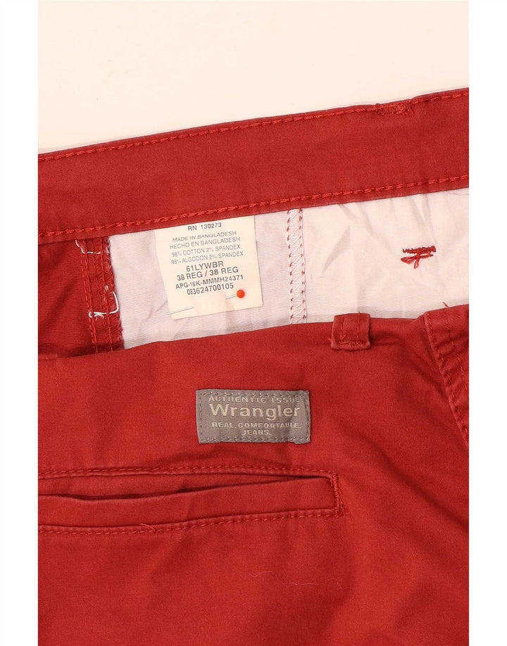 Wrangler muške kargo kratke hlače W38 XL crveni pamuk