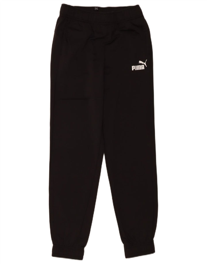 Puma Boys Trenirka Hlače Joggers 13-14 Years Black Poliester