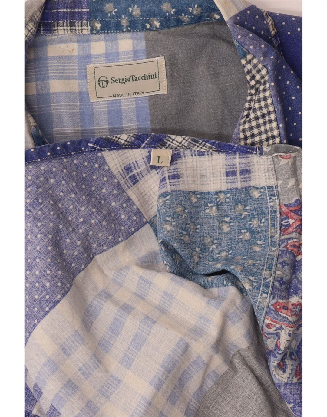 Sergio Tacchini muška majica kratkih rukava velika plava krpa