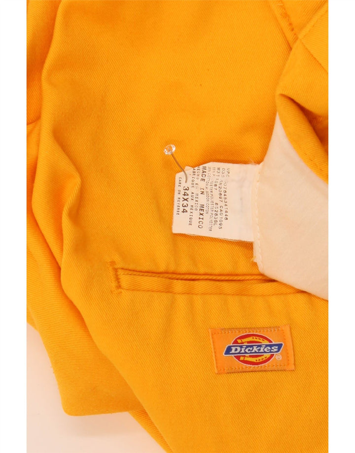 Dickies muške kratke kargo hlače W34 L24 žuti poliester