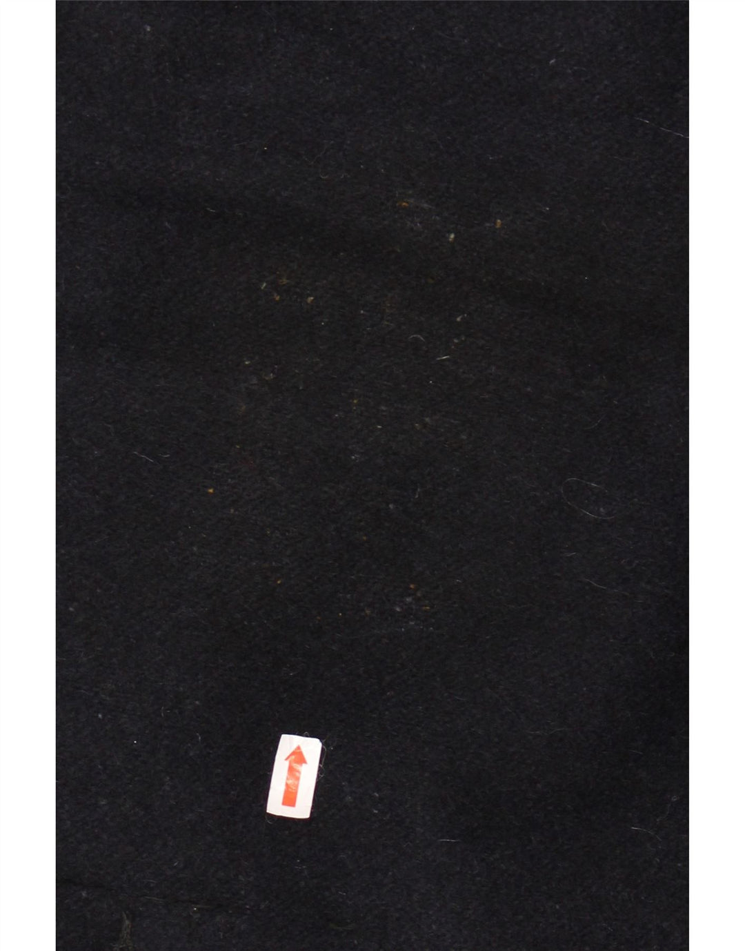 VINTAGE muški široki kaput IT 44 XS tamnoplava vuna u blokovima boja